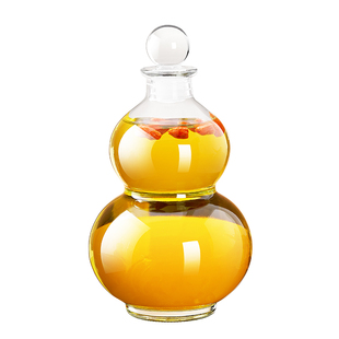 玻璃酒瓶子空瓶高档泡酒专用白酒壶存酒密封食品级储装酒分装容器