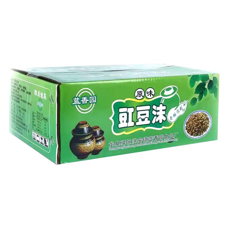 蓝香园原味酸豇豆沫整箱四川20