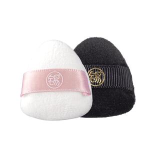 拇指粉扑植绒锡花记迷你mini手指粉扑超软毛绒小尖头腮红高光粉扑