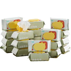 KUB可优比婴幼儿湿巾加大加厚手口屁专用湿巾囤货装大包装湿纸巾