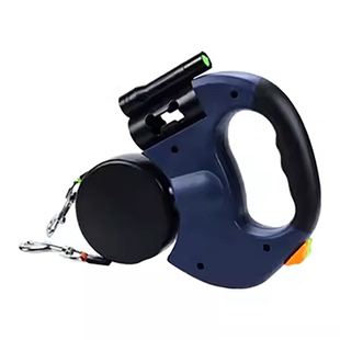 一拖二牵引绳自动可伸缩两只狗狗遛狗绳双头双狗链子夏天双牵宠物