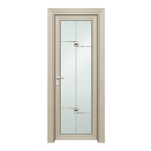 简约卫生间门双层钢化玻璃铝合金卫生间门厕所门浴室门厨房平开门