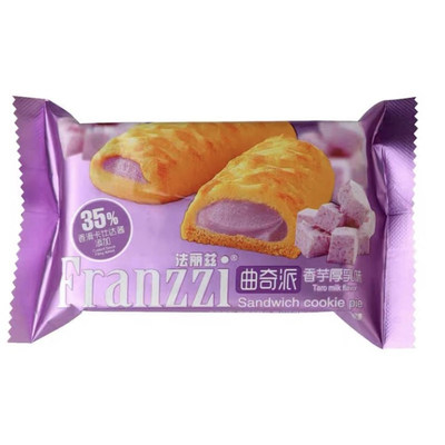 法丽兹曲奇派草莓香芋牛乳曲奇