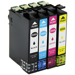 适用爱普生E220墨盒EPSON XP-220/324/420/320/424墨水盒WF-2750/2630/2660/2650/2760 T2201打印机墨盒