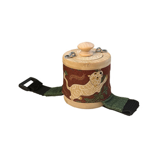 明大妈足三里艾灸盒竹木小悬灸罐四肢膝盖腿部涌泉三阴交艾灸器具