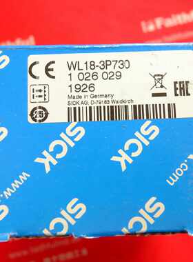 议价Sick WL18-3P730 西克全新光电传感器 1026029