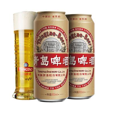 青岛国潮啤酒500ml*12罐