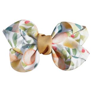 福2呆秋日果实原创印花雪纺丝带儿童发饰绸带蝴蝶结发夹手工材料