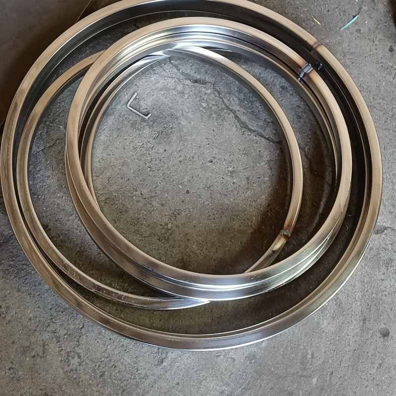 304不锈钢方管圆环四方圆圈号加厚空心圈定方形管管装饰大做焊接