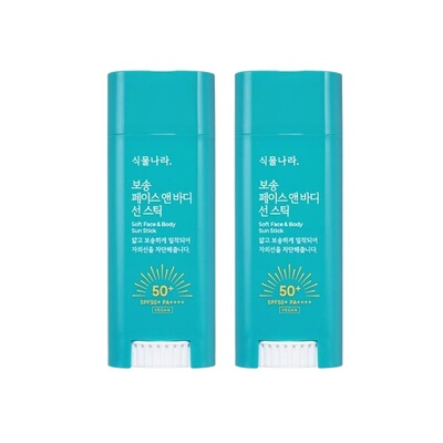 韩国直邮OLIVEYOUNG专享Shingmulnara植物王国防晒棒山泉轻正品