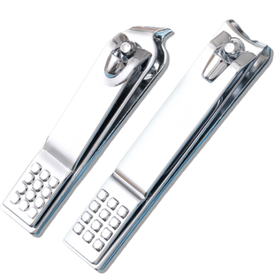 德国精工不锈钢指甲刀家用装指甲剪美甲店专用指甲刀斜口剪钳工具