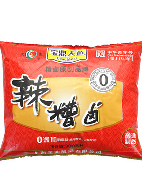 上海宝鼎天鱼辣糟卤300ml袋装