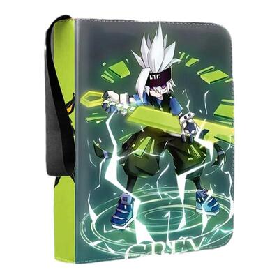 凹凸世界卡册收纳册大容量九宫格集卡册四宫格皮质拉链卡片收藏册