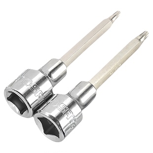 世达大飞梅花内六角套筒12.5mm米字t30/40/50/60加长花型旋具批头