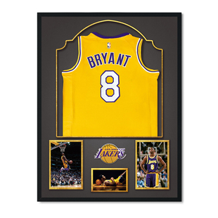 NBA篮球明星球衣挂画科比詹姆斯库里麦迪装饰画哈登杜兰特墙壁画