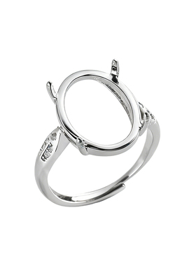 2026新款戒指空托铜DIY四爪戒托