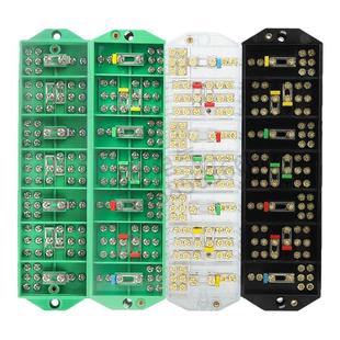 海燕PJ1型三相四线电表接线盒配电箱PJ1L接线柱DFY4/3彩色接线盒