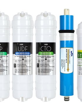 通用法兰尼净水器滤芯FLN-75G-04/06/08/V5/V8/400G-A40快接滤芯