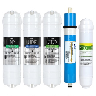 通用法兰尼净水器滤芯FLN-75G-04/06/08/V5/V8/400G-A40快接滤芯