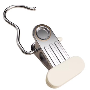 不锈钢挂钩夹子多功能夹帽子裤夹晾衣夹窗帘小夹子衣服固定夹承重