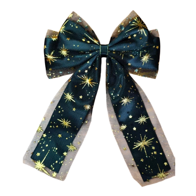 搭配烫金星座Lolita发夹小物