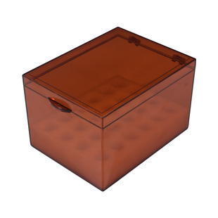 医用避光针剂盒药品整理收纳箱急抢救车装粉剂药瓶黑色遮光塑料盒