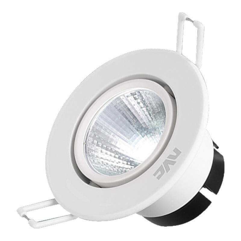 雷士照明led射灯天花灯4W背景墙嵌入式牛眼灯2.5寸猫眼灯开孔75mm