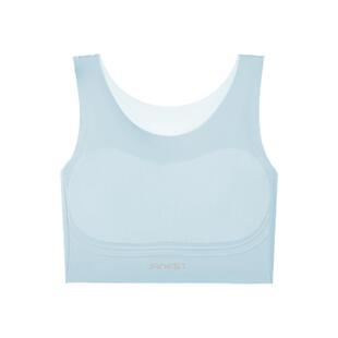 Janest/简态运动束胸内衣女大胸显小夏季超薄纸片无痕背心cos塑胸
