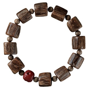 天然柬埔寨沉香手串保真老料香木随形佛珠女男士木质桶珠手链设计