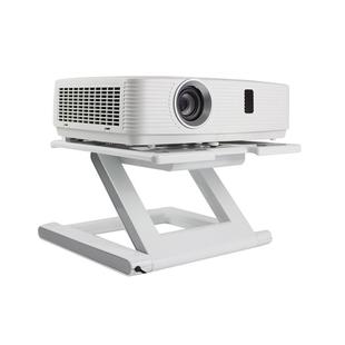 投影仪支架放置台桌面万向折叠便携架子托架台面極米H3s H2明基爱普生家用床头柜投影机托盘笔记本架