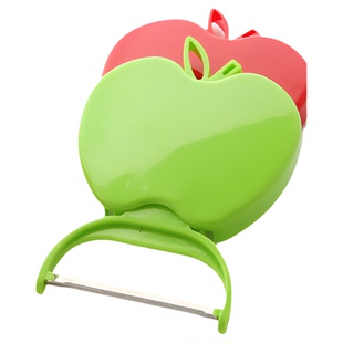 可折叠苹果型削皮器水果削皮刀水果削皮器便携刮皮神器多功能家用