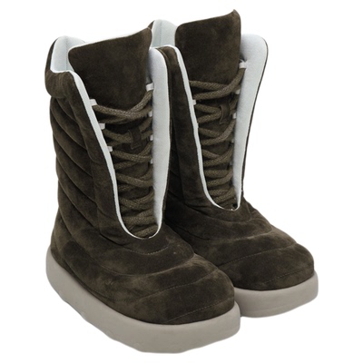 lostinecho厚底绗棉雪地靴