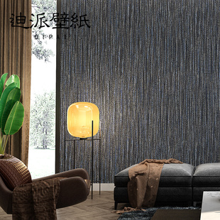 纯色布纹亚麻墙纸高级感中式 茶室日式 客厅卧室背景灰色壁纸非自粘