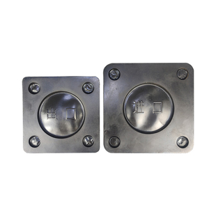 程力中联洒水车方形法兰密封垫配件油罐车橡胶垫水泵腈橡胶密封垫