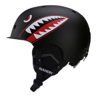 户外滑雪头盔儿童单双板头盔滑雪运动护具装备安全雪盔NT635保暖