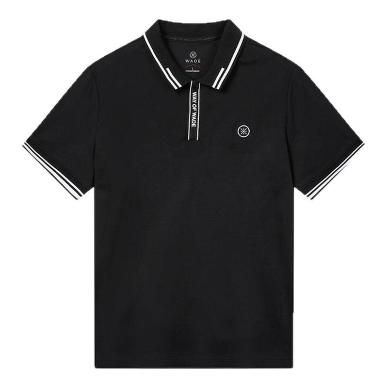 李宁翻领男短袖POLO衫运动服