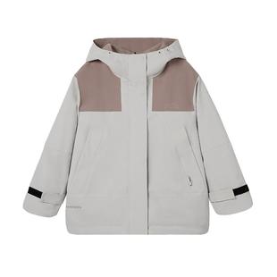 半度闲女童秋装冲锋外套洋气中大童2025新款童装春秋防风连帽夹克