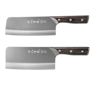 十八子作菜刀家用女士切片砍骨头斩切刀不锈钢厨房刀具