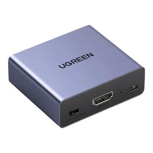 绿联hdmi音频分离器转spdif/3.5耳机孔数字光纤同轴音频输出转接换器4K高清音响功放音画分离5.1声道模拟音频