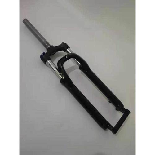 26/24/20/27.5/29寸山地自行车无牙纹碟刹肩控锁死避震前叉弹簧减