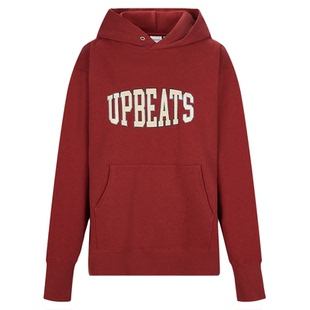 MOUSSY 冬季新品美式街头大LOGO印花连帽卫衣女028HAA90-2841