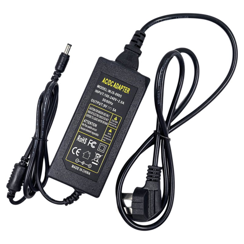 9V5A电源适配器POS机刷卡机电源9伏4安3A2a通用9v6a路由器
