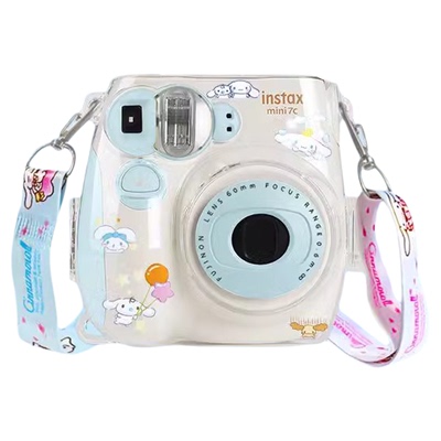 适用拍立得mini7/7C透明水晶壳