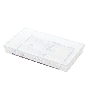 演唱会门票收纳盒旅行票据电影票根储存盒明信片收藏册带盖储物盒