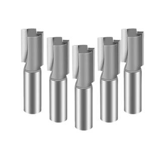 名刃双刃直刀木工铣刀修边机刀头木工开槽直刀雕刻机刀具修边刀