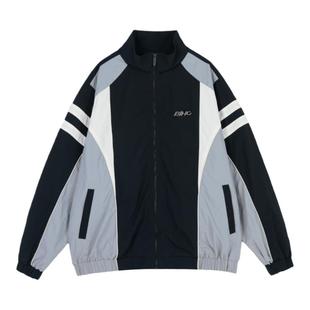 田嘉瑞同款BJHG不计后果复古运动外套男款秋冬季冲锋夹克棒球服女