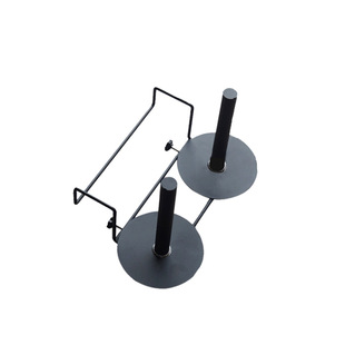 超市连卷袋购物袋支架挂架生鲜散称区不锈钢购物袋支架散称袋子架