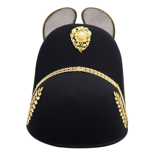 明制汉服帽子乌衣巷翼善冠乌纱折上巾古装帽子男古风中式冠帽