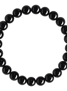 天然黑曜石守护五行补水吉祥手串