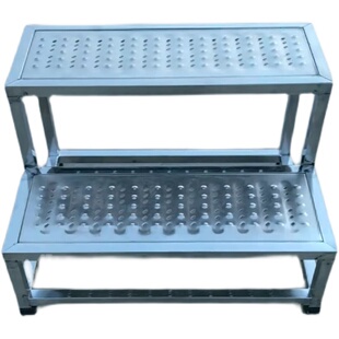 工业室外加宽防滑不锈钢二三四五步楼梯凳仓库家用脚踏台阶洗车凳